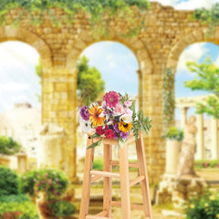 Aperturee - Aperturee Great Miracle Warm Sunshine Photography Backdrop