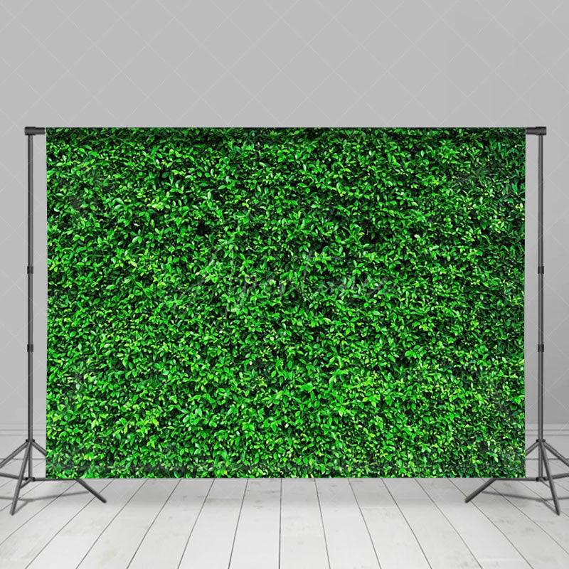Aperturee - Aperturee Green Dense Leaves Natural Spring Scenery Backdrop