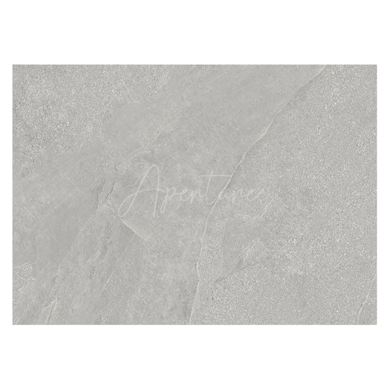 Aperturee - Aperturee Grey Mixed Nature Mable Texture Rubber Floor Mat