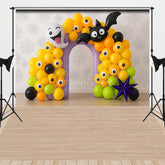 Aperturee - Aperturee Halloween Arch Balloon Baby Shower Combo Set Backdrop