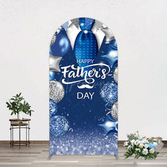 Aperturee - Aperturee Happy Fathers Day Suit With Balloons Arch Backdrop