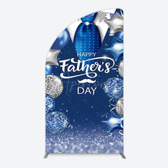 Aperturee - Aperturee Happy Fathers Day Suit With Balloons Half Moon Arch Backdrop