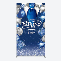Aperturee - Aperturee Happy Fathers Day Suit With Balloons Rectangle Backdrop