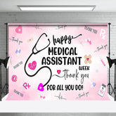 Aperturee - Aperturee Happy Medical Assistant Week Thank You All Backdrop