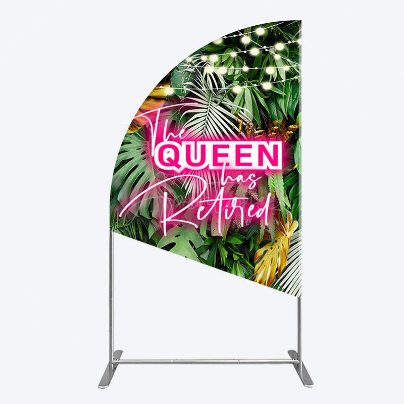 Aperturee - Aperturee Hawaii Queen Retirement Party Bash Half Moon Arch Backdrop