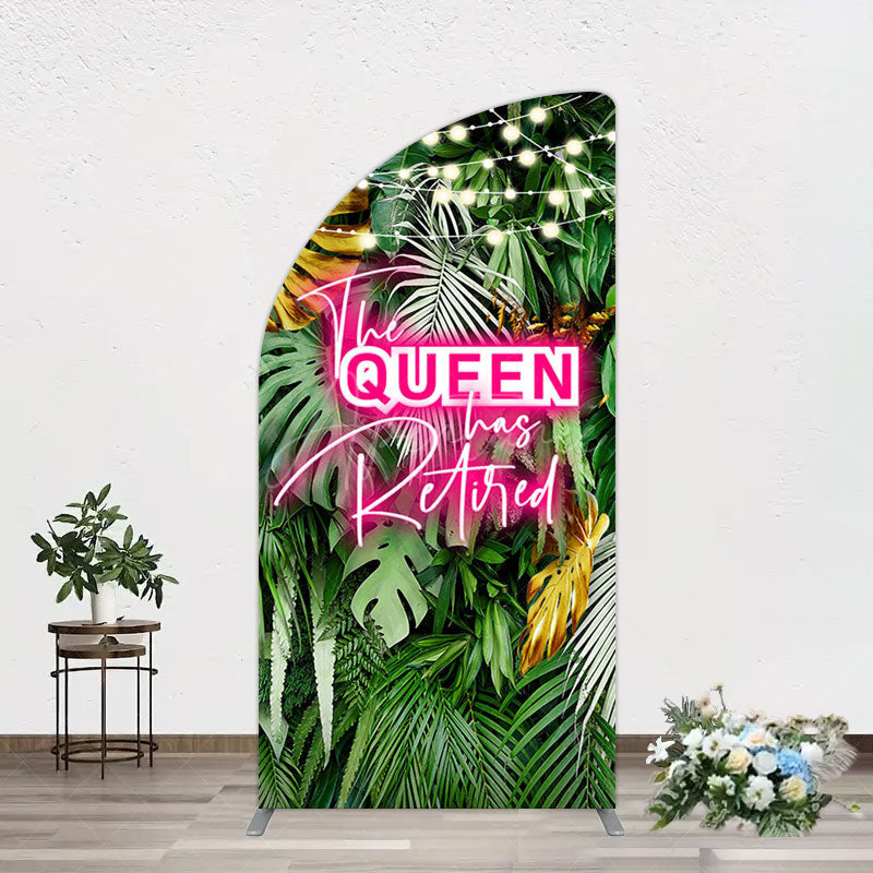 Aperturee - Aperturee Hawaii Queen Retirement Party Bash Half Moon Arch Backdrop