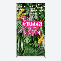 Aperturee - Aperturee Hawaii Queen Retirement Party Bash Rectangle Backdrop