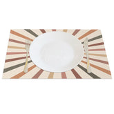 Aperturee - Aperturee Here Comes Sun Music World Cute Set of 4 Placemats