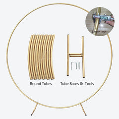 Aperturee - Aperturee Holy Cow We’re Having a Baby Round Backdrop Boho Highland Cow Theme Pampas Grass Baby Shower Party Decor