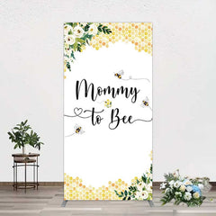 Aperturee Aperturee Honeycomb Mommy To Bee Baby Shower Rectangle Backdrop