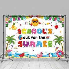 Aperturee - Aperturee Hot Summer Pool Party Happy Holiday Beach Backdrop