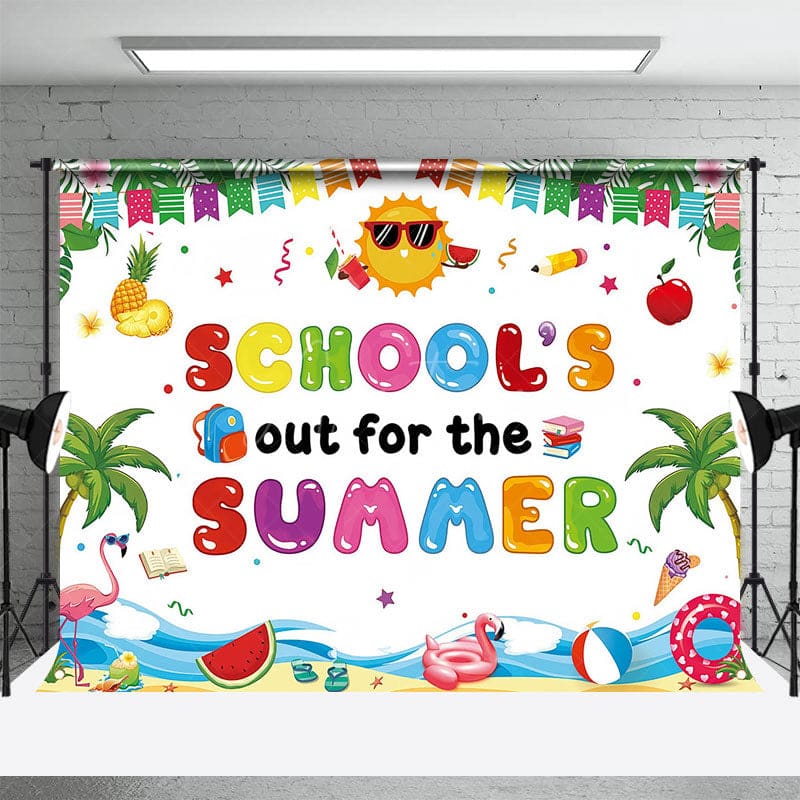 Aperturee - Aperturee Hot Summer Pool Party Happy Holiday Beach Backdrop