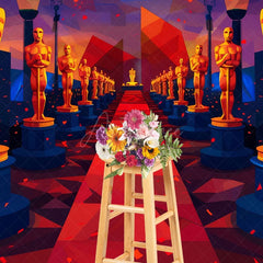 Aperturee - Aperturee Human Chess Sculpture Red Carpet Stage Photo Backdrop