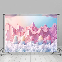 Aperturee - Aperturee Ice Cream Fairy Tale World Summer Cake Smash Backdrop