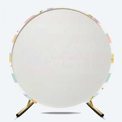 Aperturee Aperturee Ice Cream Scoop First Girls Birthday Round Cover