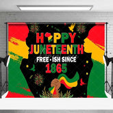 Aperturee - Aperturee Juneteenth Freedom Day Backdrop Free-ish Since 1865 Photography Background African American Heritage Party Decor