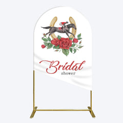 Aperturee - Aperturee Kentucky Derby Rose Leag Bridal Shower Arch Backdrop