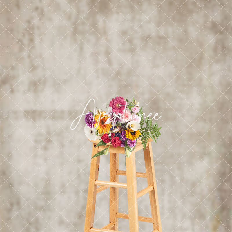 Aperturee - Aperturee Light Brown Abstract Textured Wall Photo Backdrop