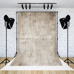 Aperturee - Aperturee Light Brown Abstract Textured Wall Photo Backdrop