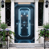 Aperturee - Aperturee Lighted Futuristic Technology Hatch Party Door Cover