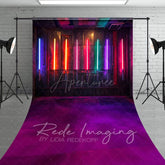 Aperturee - Aperturee Lightsabers Warehouse Science Fiction Sweep Backdrop