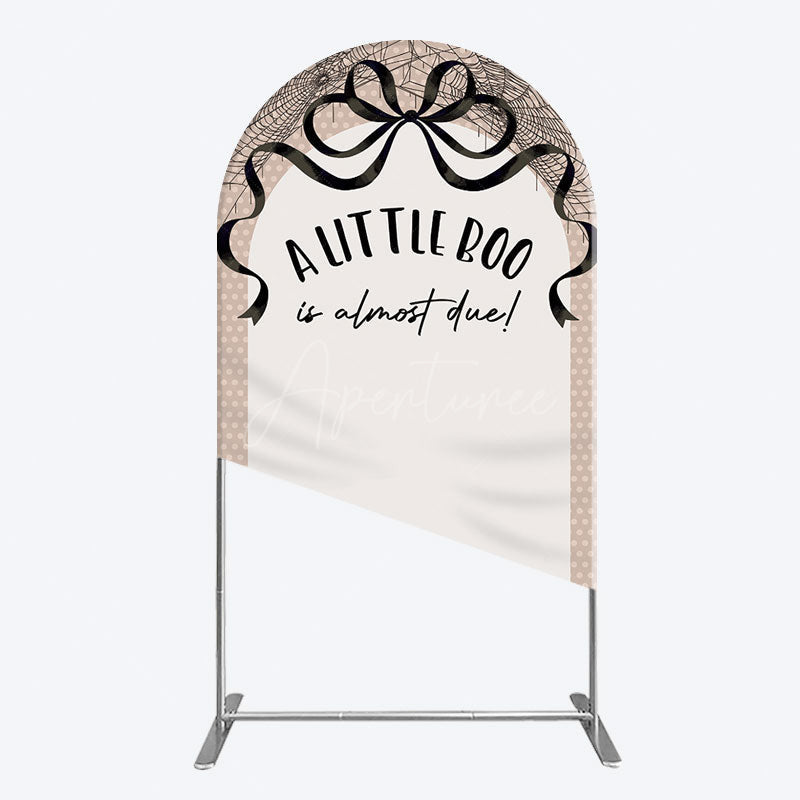 Aperturee - Aperturee Little Boo Almost Due Spider Web Arch Backdrop