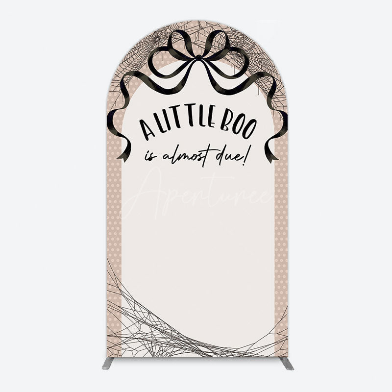 Aperturee - Aperturee Little Boo Almost Due Spider Web Arch Backdrop