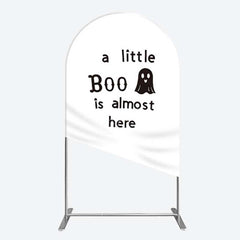 Aperturee Aperturee Little Boo Almost Here Baby Shower Arch Backdrop