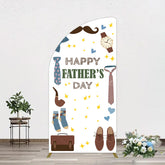 Aperturee - Aperturee Love Stars Tie Watch Happy Fathers Day Half Moon Arch Backdrop