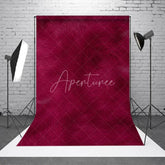 Aperturee - Aperturee Luxurious Deep Magenta Plush Fur Textured Photography Backdrop Soft Elegant Background for Creative Portraits.