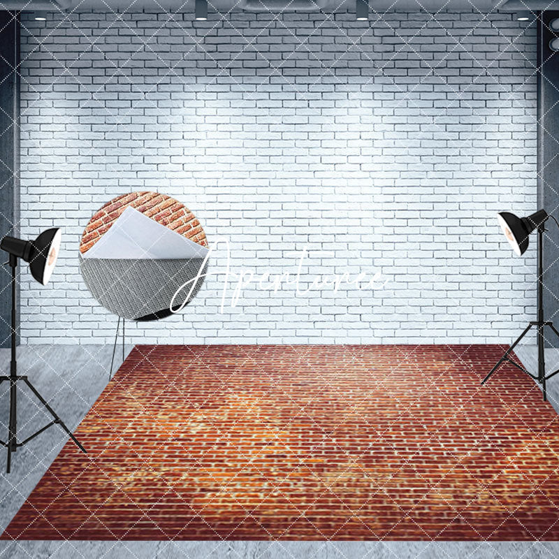 Aperturee - Aperturee luxury blue white door curtain Room Set Backdrop