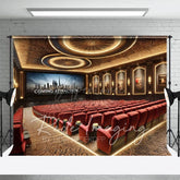 Aperturee - Aperturee Luxury Movie Theatre Architecture Photo Backdrop