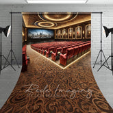 Aperturee - Aperturee Luxury Movie Theatre Architecture Sweep Backdrop