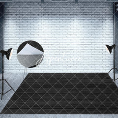 Aperturee - Aperturee Luxury Red Curtain Black Christmas Room Set Backdrop