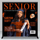 Aperturee - Aperturee Magazine Cover Custom Photo Graduation Backdrop