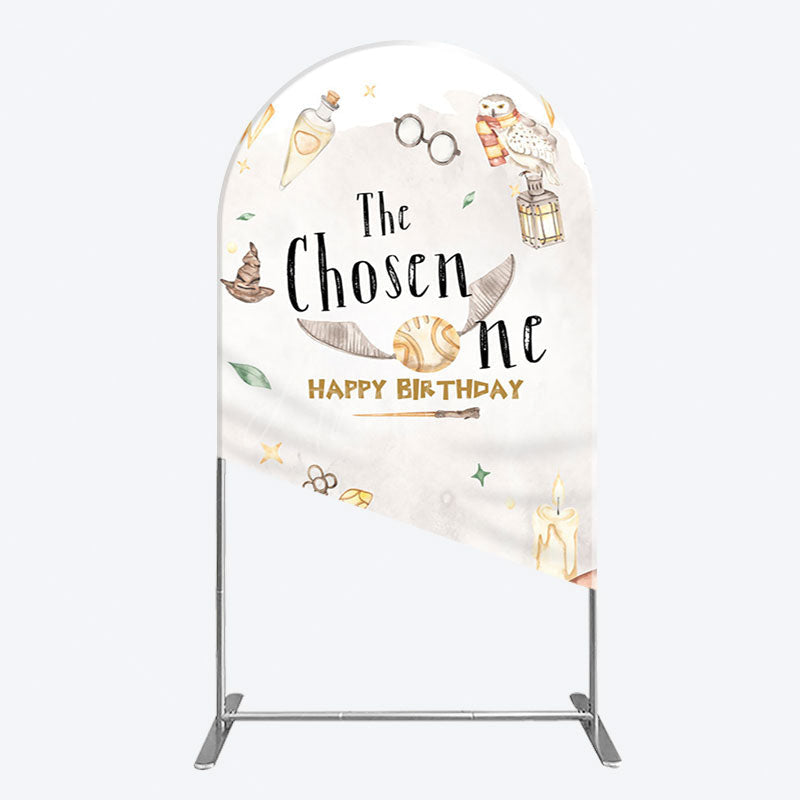 Aperturee - Aperturee Magic Academy Cartoon The Chosen One Arch Backdrop
