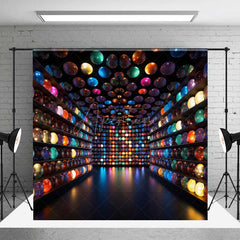 Aperturee - Aperturee Magical Galaxy Orbs and Celestial Shelves Room Set Backdrop Sci-Fi Inspired for Fantasy Themed Photos