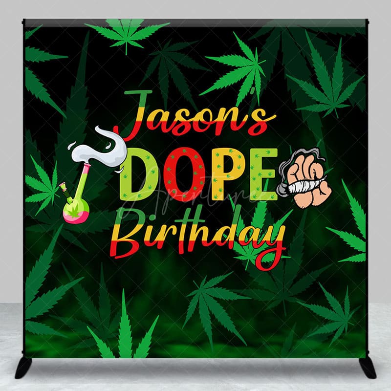 Aperturee - Aperturee Magical Mystery Forest Custom Dope Birthday Backdrop