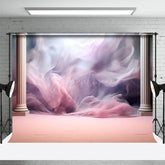 Aperturee - Aperturee Magical Vibe Dusty Pink Abstract Textured Backdrop