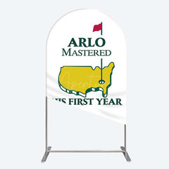 Aperturee Aperturee Master His First Year Boys Birthday Arch Backdrop