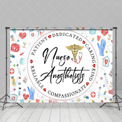 Aperturee - Aperturee Medical Supplies White Nurse Anesthetist Backdrop