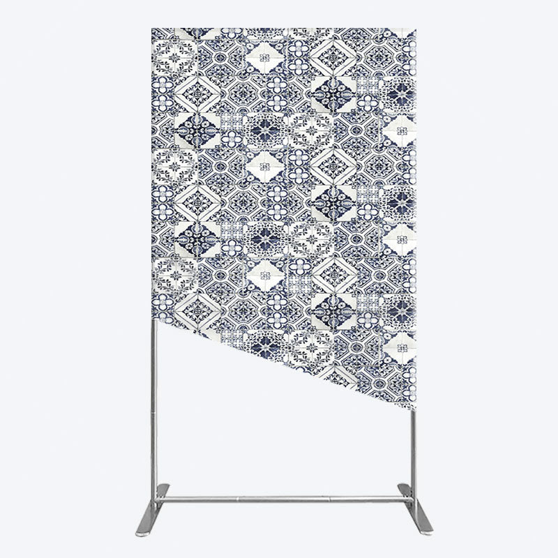 Aperturee - Aperturee Mediterranean Pattern Simple Birthday Rectangle Backdrop