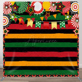 Aperturee - Aperturee Mexican Carnival Celebration Square Tension Backdrop