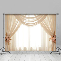 Aperturee - Aperturee Minimalist Light Boho Accent Sweet Wedding Backdrop