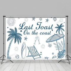 Aperturee - Aperturee Minimalist Summer Last Toast On The Coast Backdrop