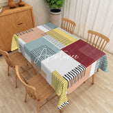 Aperturee - Aperturee Modern Abstract Art Pattern Special Rectangle Tablecloth