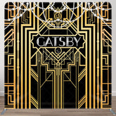 Aperturee - Aperturee Modern Gatsby World Dance Square Tension Backdrop