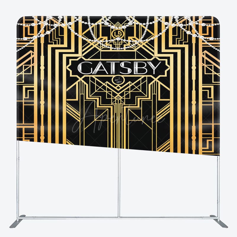 Aperturee - Aperturee Modern Gatsby World Dance Square Tension Backdrop
