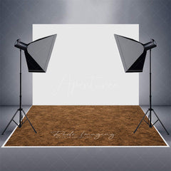 Aperturee - Aperturee Moist Soil Pattern Retro Rubber Floor Mat For Photo