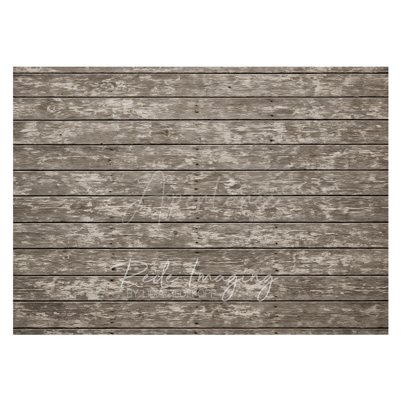 Aperturee - Aperturee Mottled Grey Vibe Wood Rubber Floor Mat For Photo